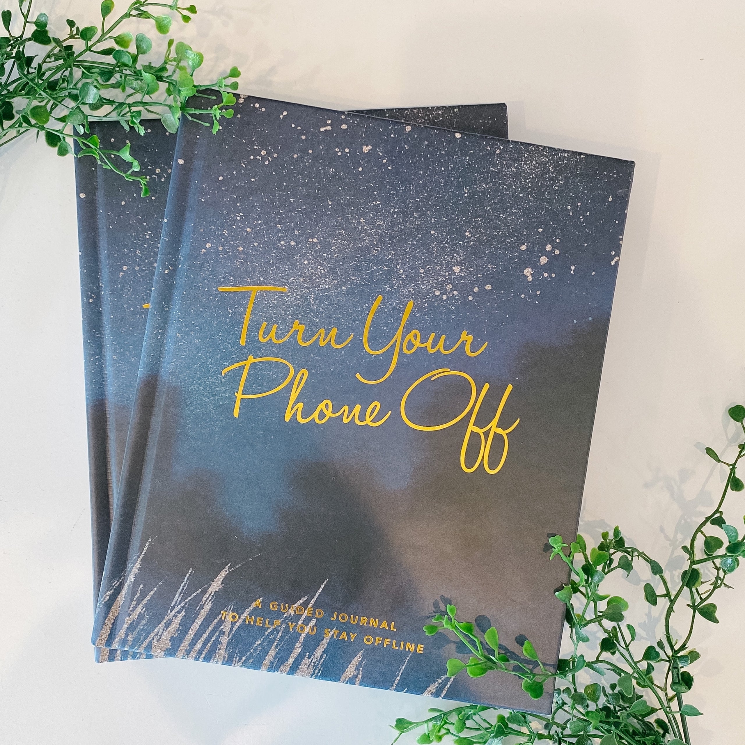 Turn Your Phone Off Guided Journal | Glow | The Glow Collective